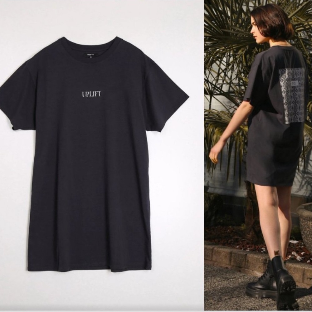 New - DRESS Brunette The Label Charcoal « Uplift »
